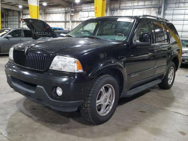 5LMEU88H65ZJ14616 - 2005 LINCOLN AVIATOR 黑色 照片 2