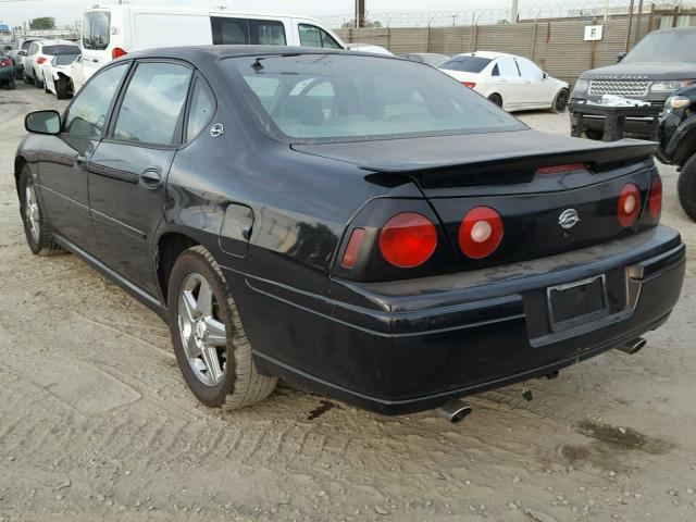 2G1WP521049326846 - 2004 CHEVROLET IMPALA SS BLACK photo 3