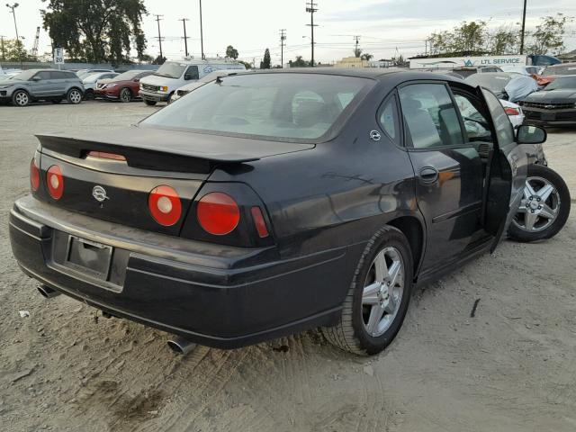 2G1WP521049326846 - 2004 CHEVROLET IMPALA SS BLACK photo 4