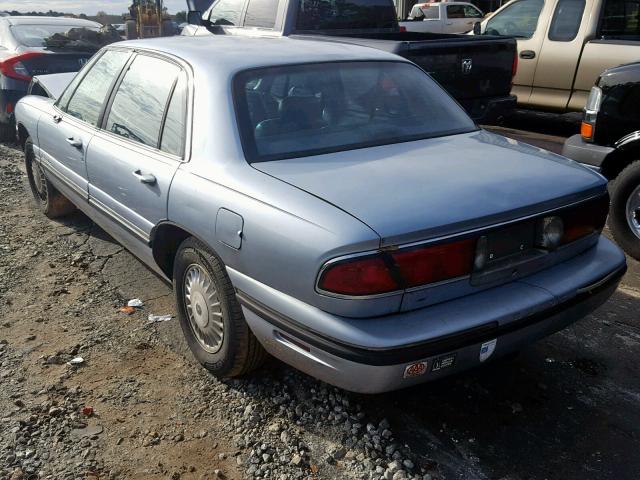 1G4HP52K7VH429876 - 1997 BUICK LESABRE CU BLUE photo 3