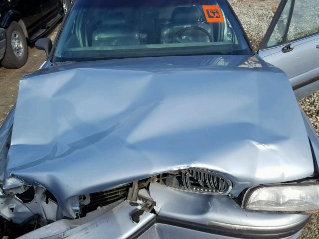 1G4HP52K7VH429876 - 1997 BUICK LESABRE CU BLUE photo 7