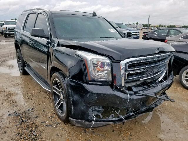 1GKS1BKC6FR503887 - 2015 GMC YUKON SLT BLACK photo 1