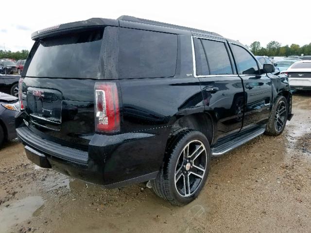 1GKS1BKC6FR503887 - 2015 GMC YUKON SLT BLACK photo 4