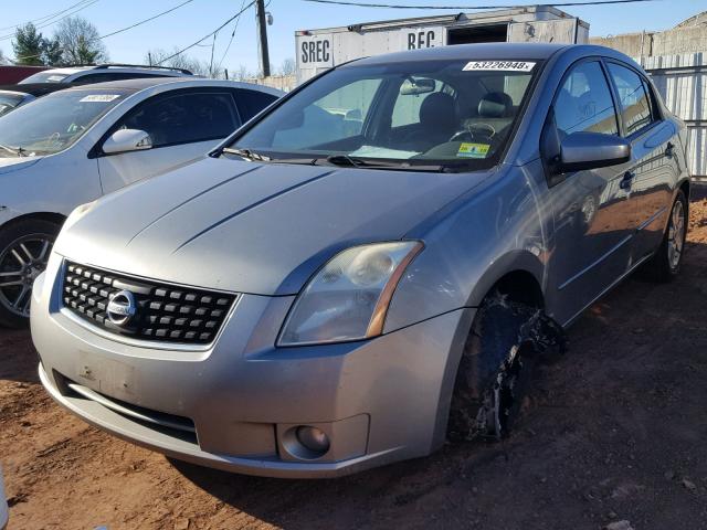 3N1AB61E49L652425 - 2009 NISSAN SENTRA 2.0 GRAY photo 2