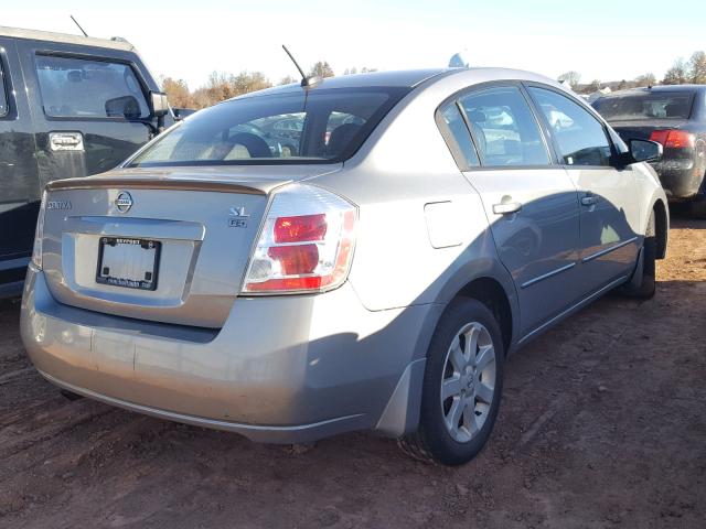 3N1AB61E49L652425 - 2009 NISSAN SENTRA 2.0 GRAY photo 4