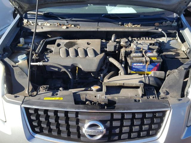 3N1AB61E49L652425 - 2009 NISSAN SENTRA 2.0 GRAY photo 7