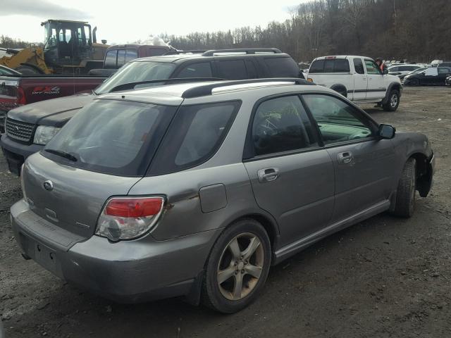 JF1GG61697H809630 - 2007 SUBARU IMPREZA 2. GRAY photo 4