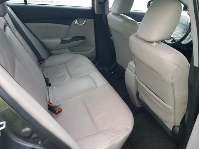 19XFB2F91FE200570 - 2015 HONDA CIVIC EXL 灰色 照片 6