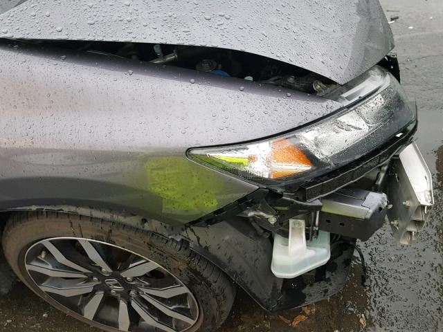 19XFB2F91FE200570 - 2015 HONDA CIVIC EXL 灰色 照片 9