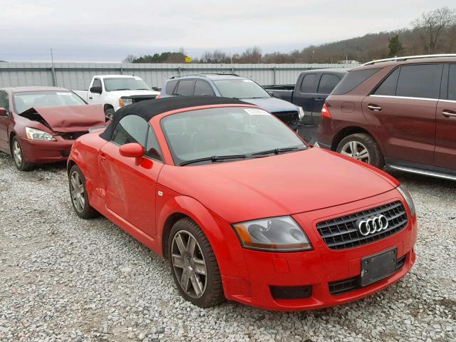 TRUUF28N741014298 - 2004 AUDI TT 3.2 RED photo 1