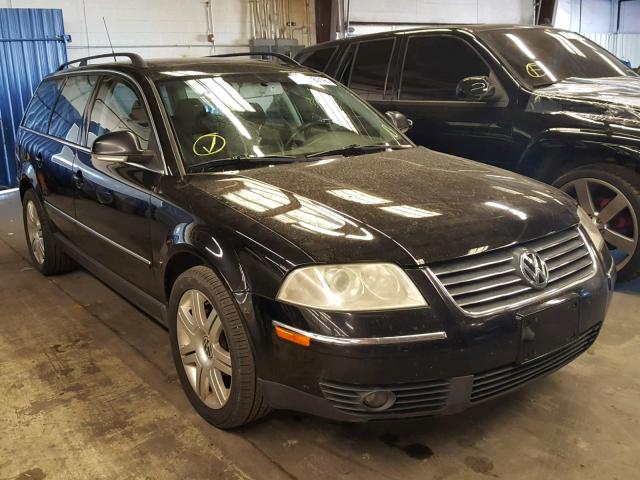 WVWYU63B75E107922 - 2005 VOLKSWAGEN PASSAT GLX BLACK photo 1