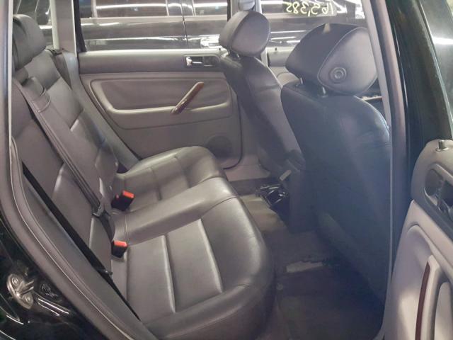 WVWYU63B75E107922 - 2005 VOLKSWAGEN PASSAT GLX BLACK photo 6