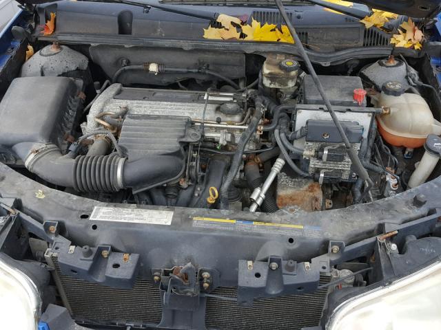 1G8AN12F94Z149273 - 2004 SATURN ION LEVEL BLUE photo 7