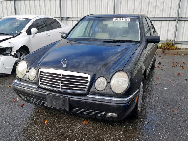 WDBJF65H3XA878710 - 1999 MERCEDES-BENZ E 320 BLACK photo 2