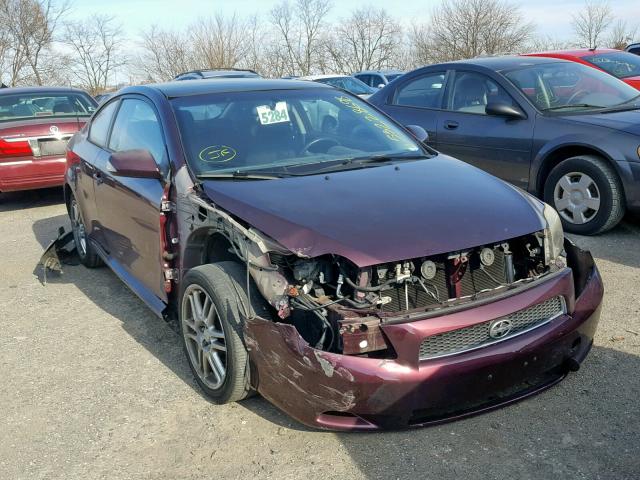 JTKDE177560096706 - 2006 TOYOTA SCION TC 栗色 照片 1