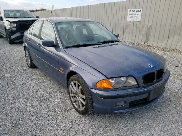 WBAAV534X1JR79925 - 2001 BMW 330 I BLUE photo 1