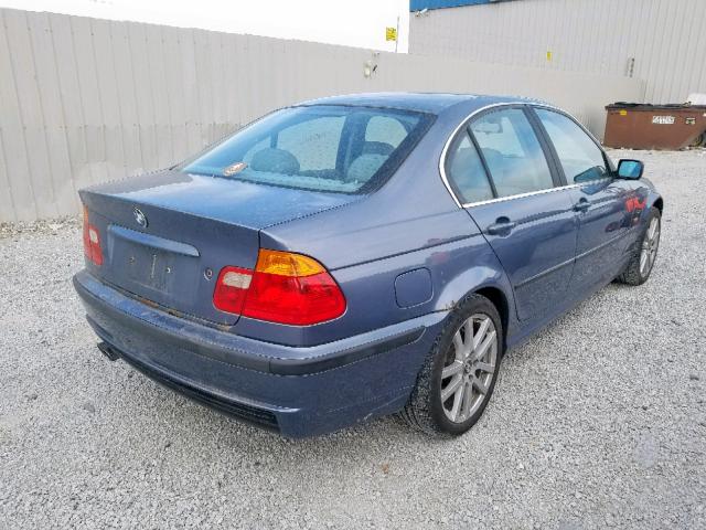 WBAAV534X1JR79925 - 2001 BMW 330 I BLUE photo 4