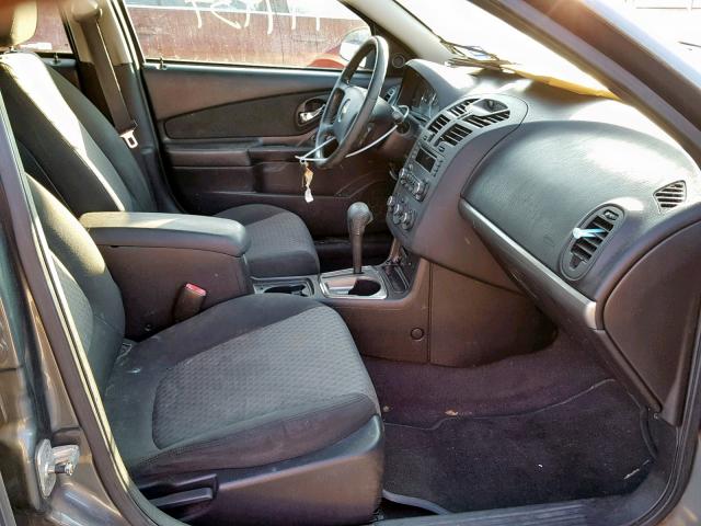 1G1ZT61886F169767 - 2006 CHEVROLET MALIBU MAX ნაცრისფერი ფოტო 5