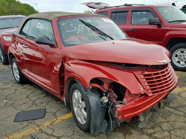 3C3AY55X15T513255 - 2005 CHRYSLER PT CRUISER RED photo 1