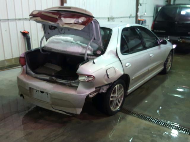 1G1JH52F937308428 - 2003 CHEVROLET CAVALIER L SILVER photo 4