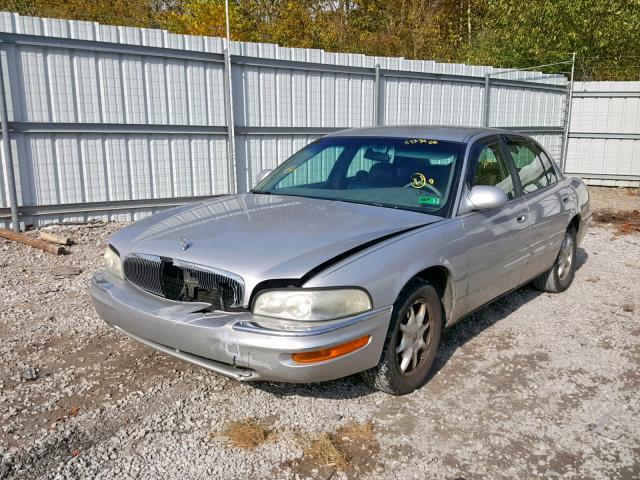 1G4CW54K124175076 - 2002 BUICK PARK AVENU SILVER photo 2