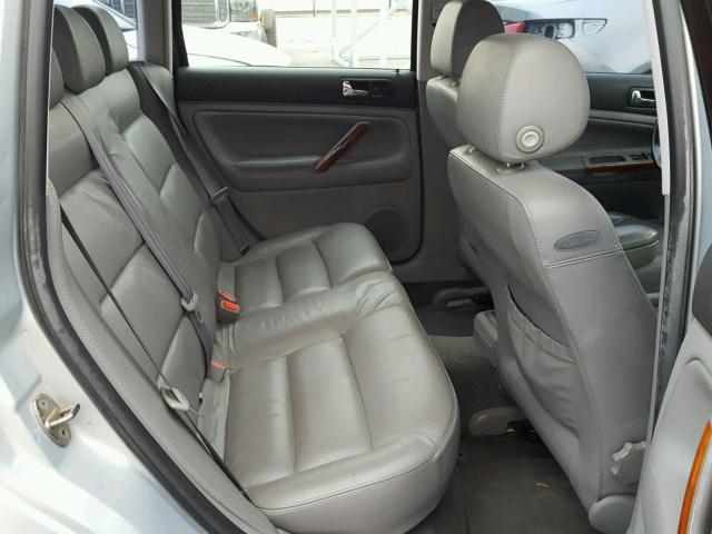 WVWWH23B3YE279194 - 2000 VOLKSWAGEN PASSAT GLX 银色 照片 6