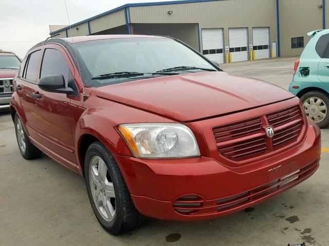 1B3HB48B78D552742 - 2008 DODGE CALIBER SX RED photo 1