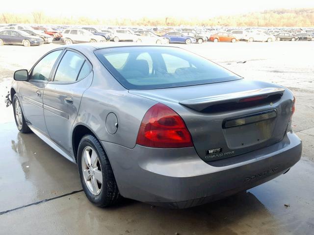 2G2WP552681161454 - 2008 PONTIAC GRAND PRIX GRAY photo 3