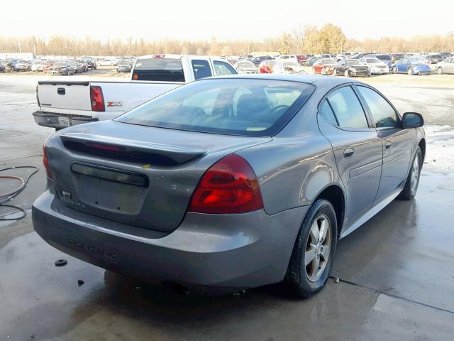 2G2WP552681161454 - 2008 PONTIAC GRAND PRIX GRAY photo 4