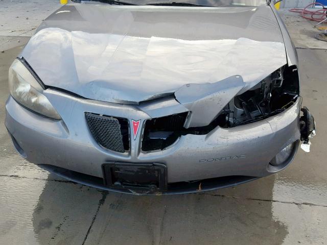 2G2WP552681161454 - 2008 PONTIAC GRAND PRIX GRAY photo 9