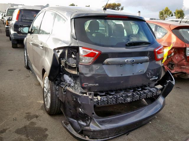 1FADP5AU9HL104319 - 2017 FORD C-MAX SE CHARCOAL photo 3