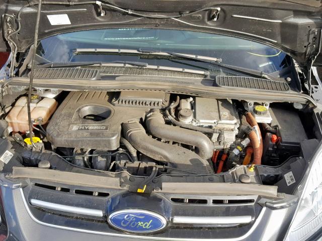 1FADP5AU9HL104319 - 2017 FORD C-MAX SE CHARCOAL photo 7