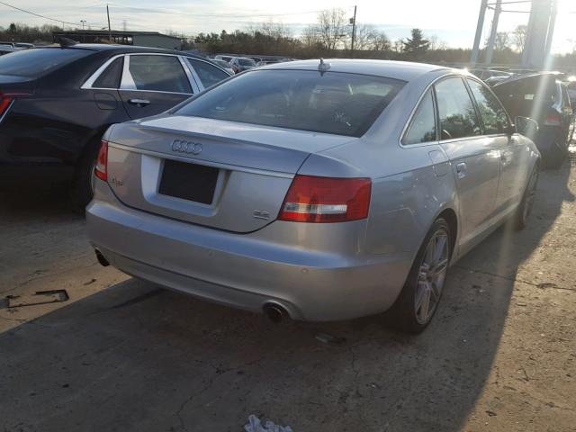 WAUDH74F98N156339 - 2008 AUDI A6 3.2 QUA SILVER photo 4