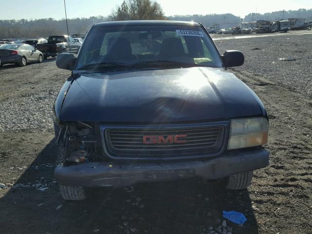 1GTCS19W3Y8203675 - 2000 GMC SONOMA BLUE photo 9