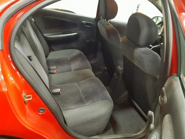 1B3ES46C12D637372 - 2002 DODGE NEON SE RED photo 6