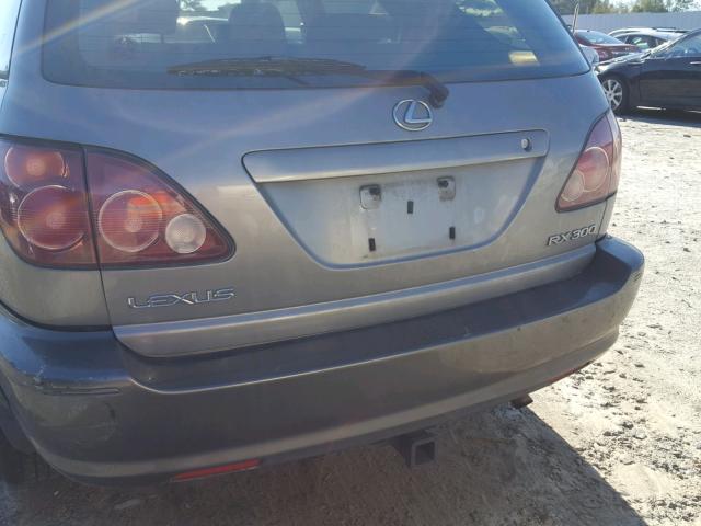 JT6HF10U7Y0105048 - 2000 LEXUS RX 300 TAN photo 9