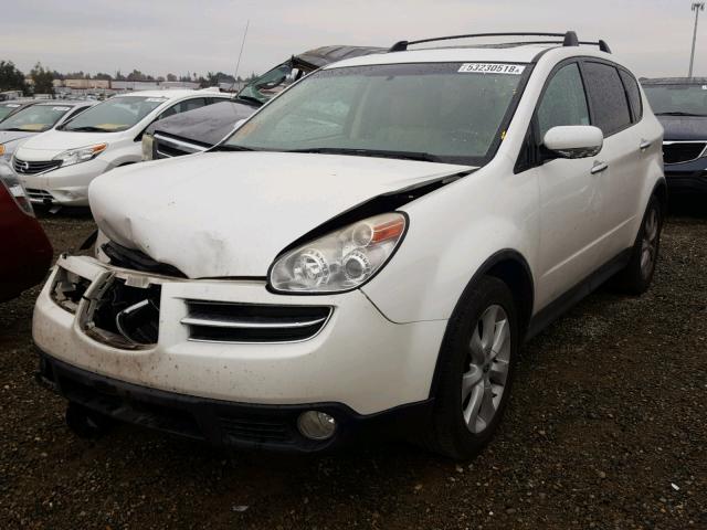 4S4WX86C964424635 - 2006 SUBARU B9 TRIBECA WHITE photo 2