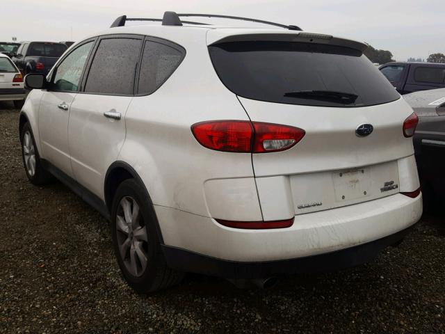 4S4WX86C964424635 - 2006 SUBARU B9 TRIBECA WHITE photo 3