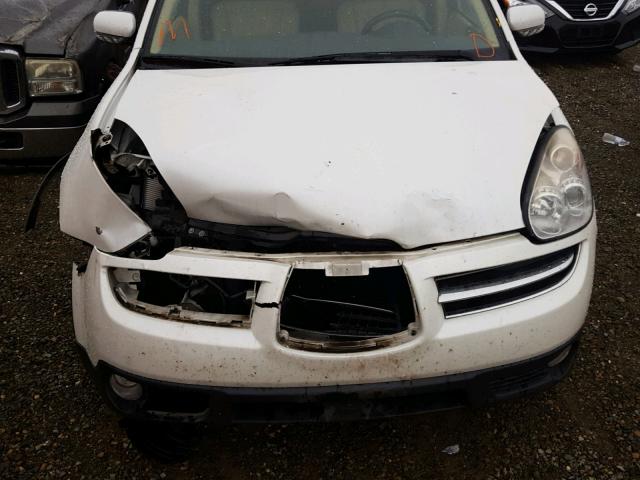 4S4WX86C964424635 - 2006 SUBARU B9 TRIBECA WHITE photo 7