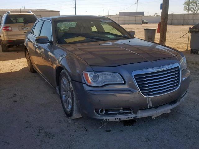 2C3CCACG7CH249323 - 2012 CHRYSLER 300 LIMITE GRAY photo 1