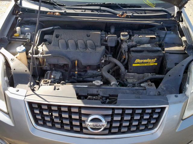 3N1AB61E19L656755 - 2009 NISSAN SENTRA 2.0 SILVER photo 7