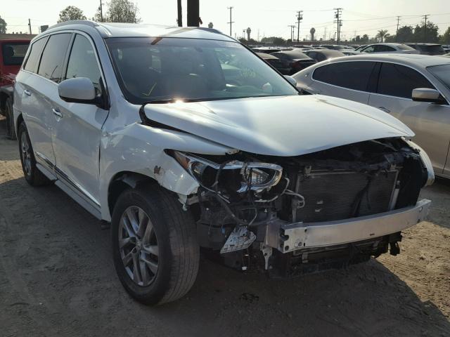 5N1AL0MN7DC343289 - 2013 INFINITI JX35 BASE WHITE photo 1