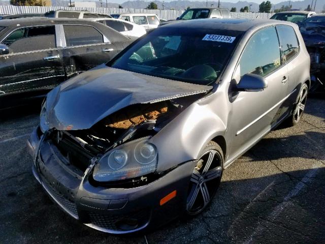 WVWEV71K77W091467 - 2007 VOLKSWAGEN NEW GTI GRAY photo 2