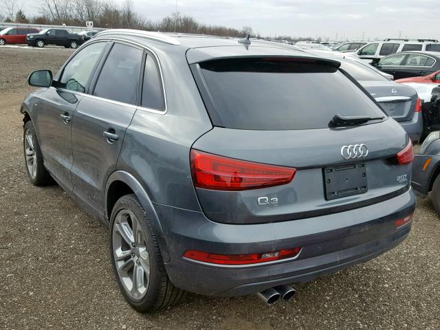 WA1JCCFS1JR012736 - 2018 AUDI Q3 PREMIUM GRAY photo 3