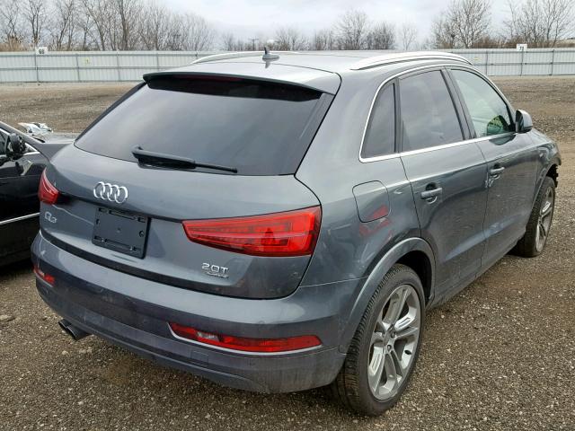 WA1JCCFS1JR012736 - 2018 AUDI Q3 PREMIUM GRAY photo 4