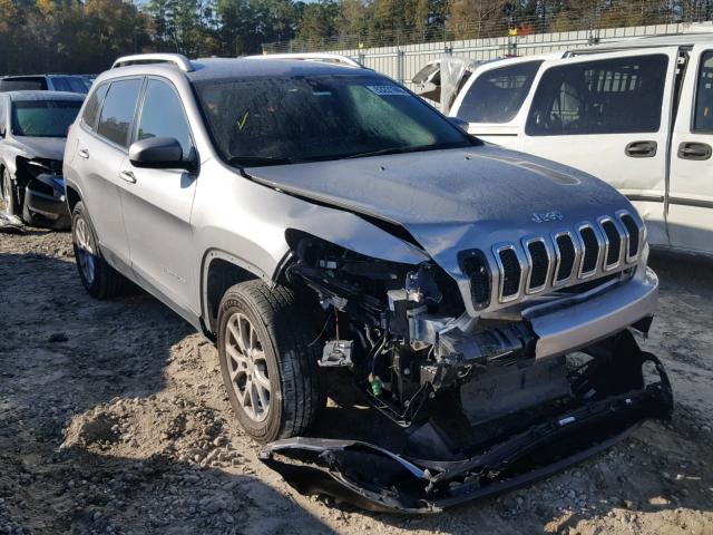 1C4PJMCB3HW616588 - 2017 JEEP CHEROKEE L SILVER photo 1