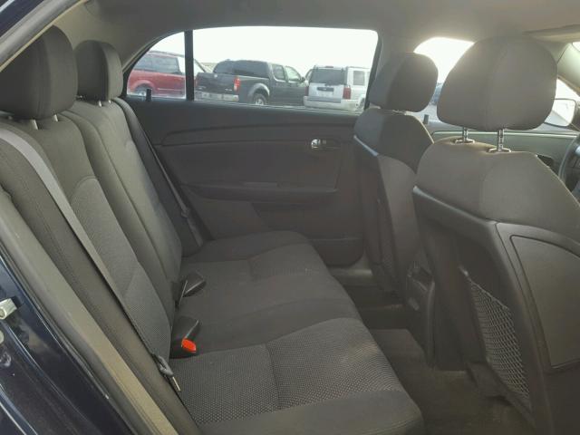 1G1ZH57B08F187424 - 2008 CHEVROLET MALIBU 1LT BLUE photo 6