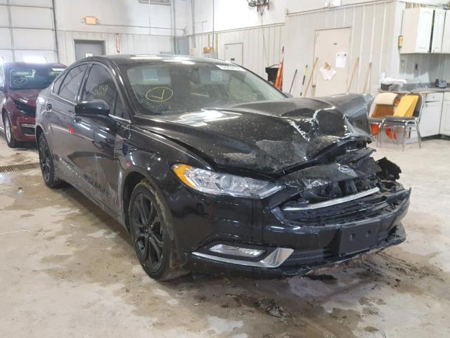 3FA6P0G75JR114995 - 2018 FORD FUSION S MAROON photo 1