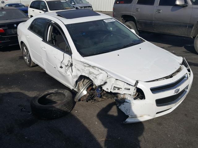 1G1ZC5EU3BF376417 - 2011 CHEVROLET MALIBU 1LT WHITE photo 1