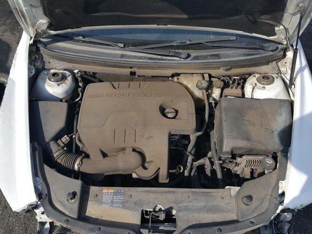 1G1ZC5EU3BF376417 - 2011 CHEVROLET MALIBU 1LT WHITE photo 7